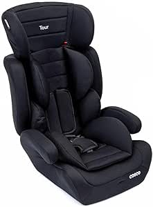 Cadeirinha Cosco Kids Tour Cinza e Preto 9 a 36 kg para carro