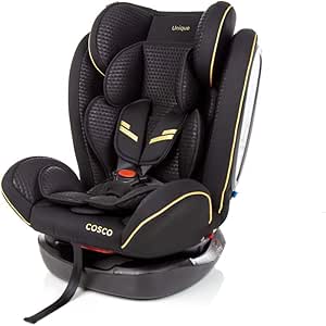 Cadeirinha Cosco Kids Unique 0 a 36 kg Preto Ouro