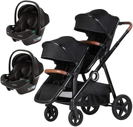 Carrinho Kikka Boo Go 2 modular para uma ou duas crianças