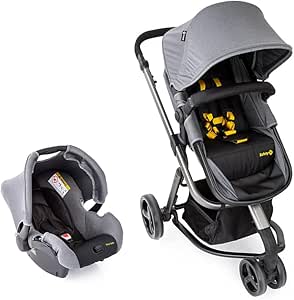 Travel System Safety 1st Mobi Duo com três rodas