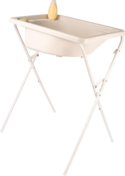 Banheira de bebê Styll Baby Tanque com suporte 34L branca