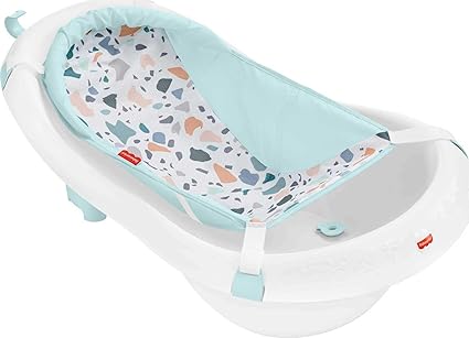 Banheira Fisher Price Deluxe 4 em 1 branca