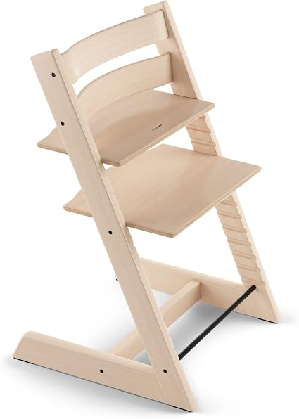 Cadeira de alimentação Stokke Tripp Trapp cor natural, em madeira