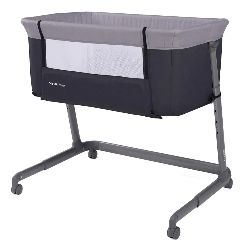 Berço Cosco Kids Pluggy co-bed cinza escuro