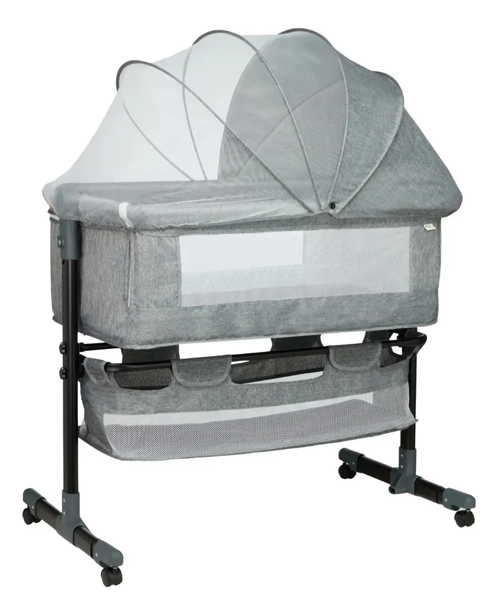 berço co bed Maxi Baby Connect cinza