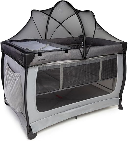 Berço portátil Safety 1st Falcon Grey Night