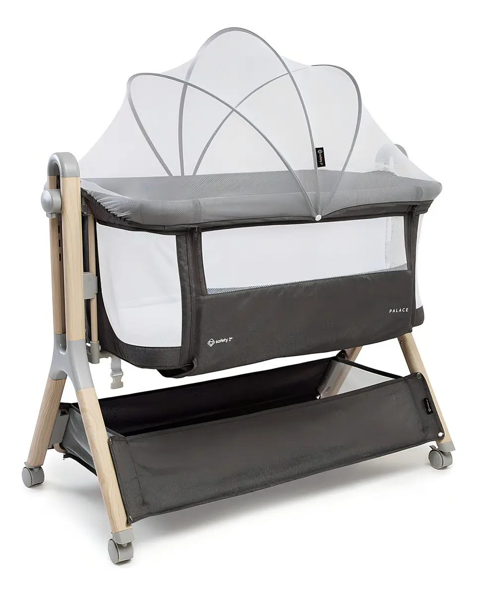 Berço Safety 1st Palace co-bed cinza para bebês de até 9 kg
