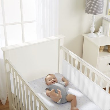 protetor de berço aguard baby tela respirável 2 lados padrão americano