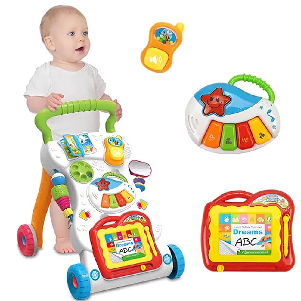 andador de bebê Baby Style didático 8 brinquedos