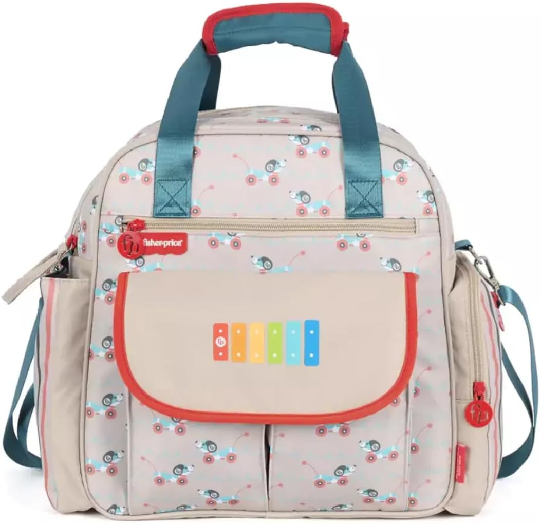 bolsa maternidade Fisher-Price Luxcel mochila com trocador