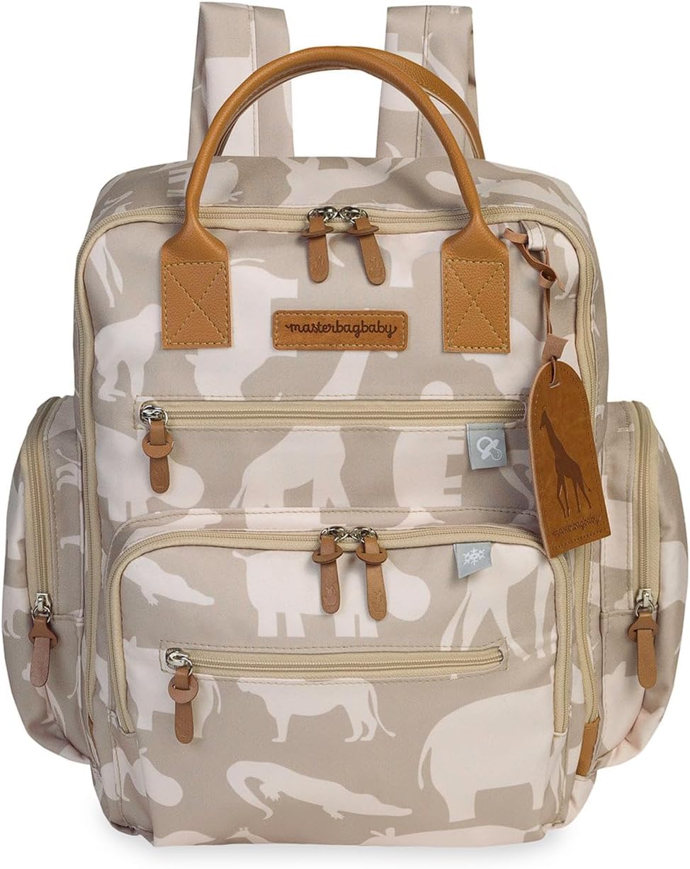 bolsa maternidade Masterbag Baby Safari térmica cáqui