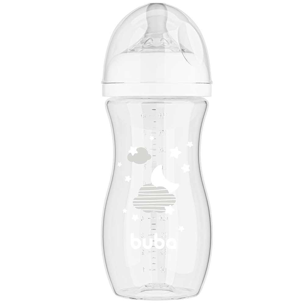 Mamadeira anticolica Buba Easy Flow Nuvem 330ml
